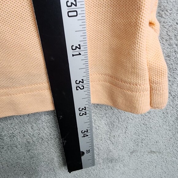 Mens Peach Roundtree & Yorke Gold Label Polo Shirt Short Sleeve Size XLT - Picture 9 of 10